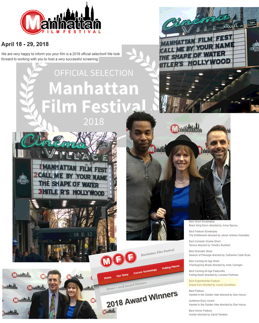 Winner - Manhattan Film Festival Collage